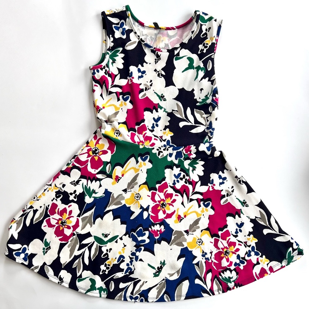 Kori Floral Sleeveless Summer Dress Size M